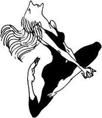 Cartoon of typical New York modern dancer of the 1960s and 1970s