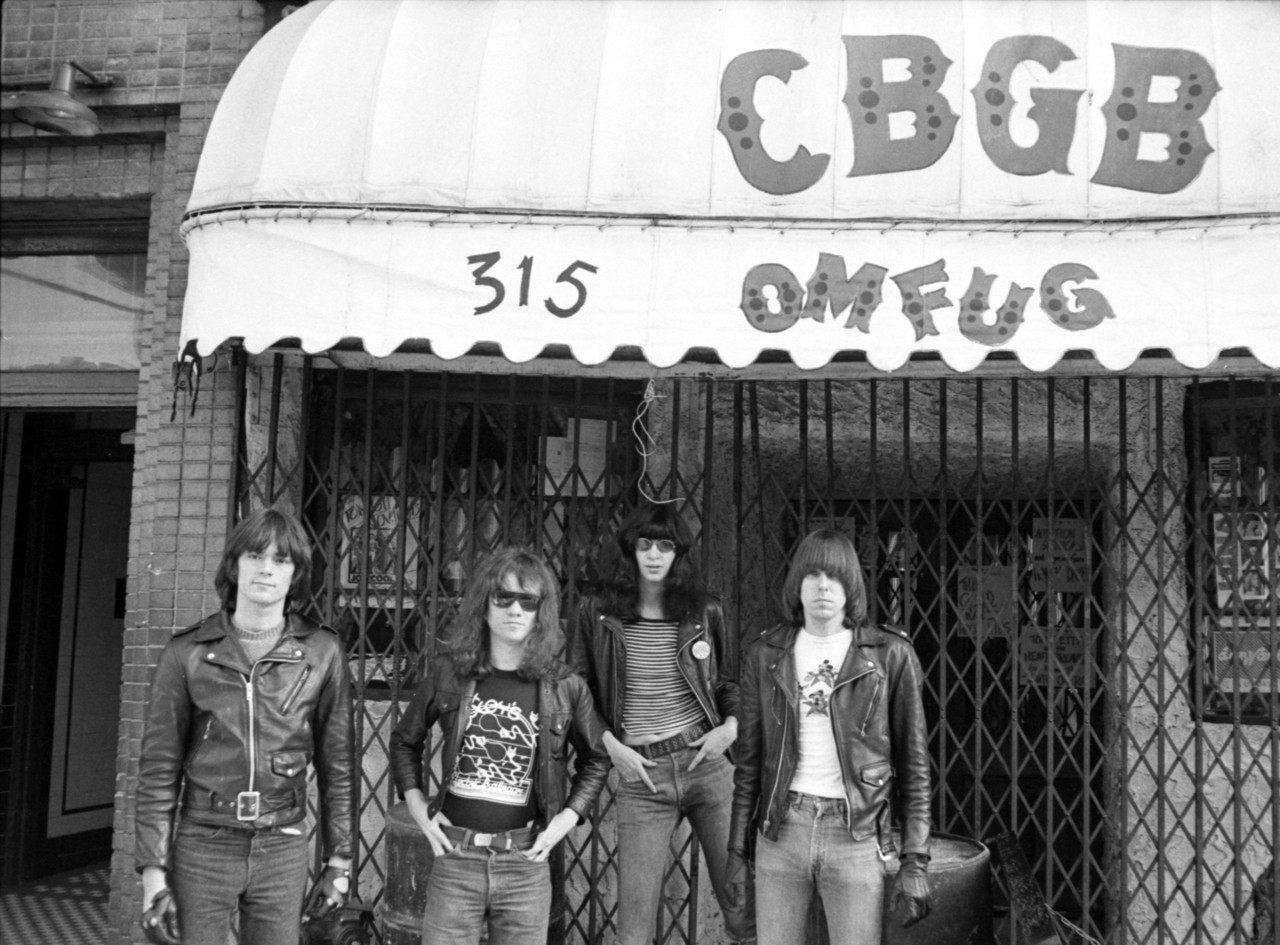 The Ramones at CBGB