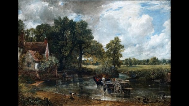 The Hay Wain by John Constable 